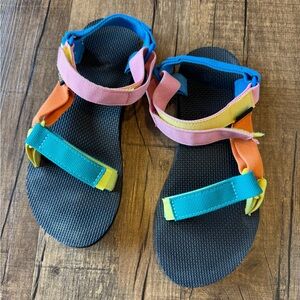 Colorful Tevas Sandals